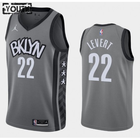 Maillot Basket Brooklyn Nets Caris LeVert 22 2020-21 Jordan Brand Statement Edition Swingman - Enfant
